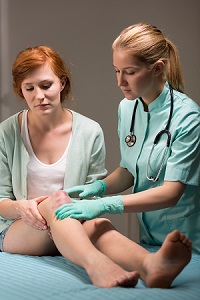 Long Island Knee Injury Contusion
